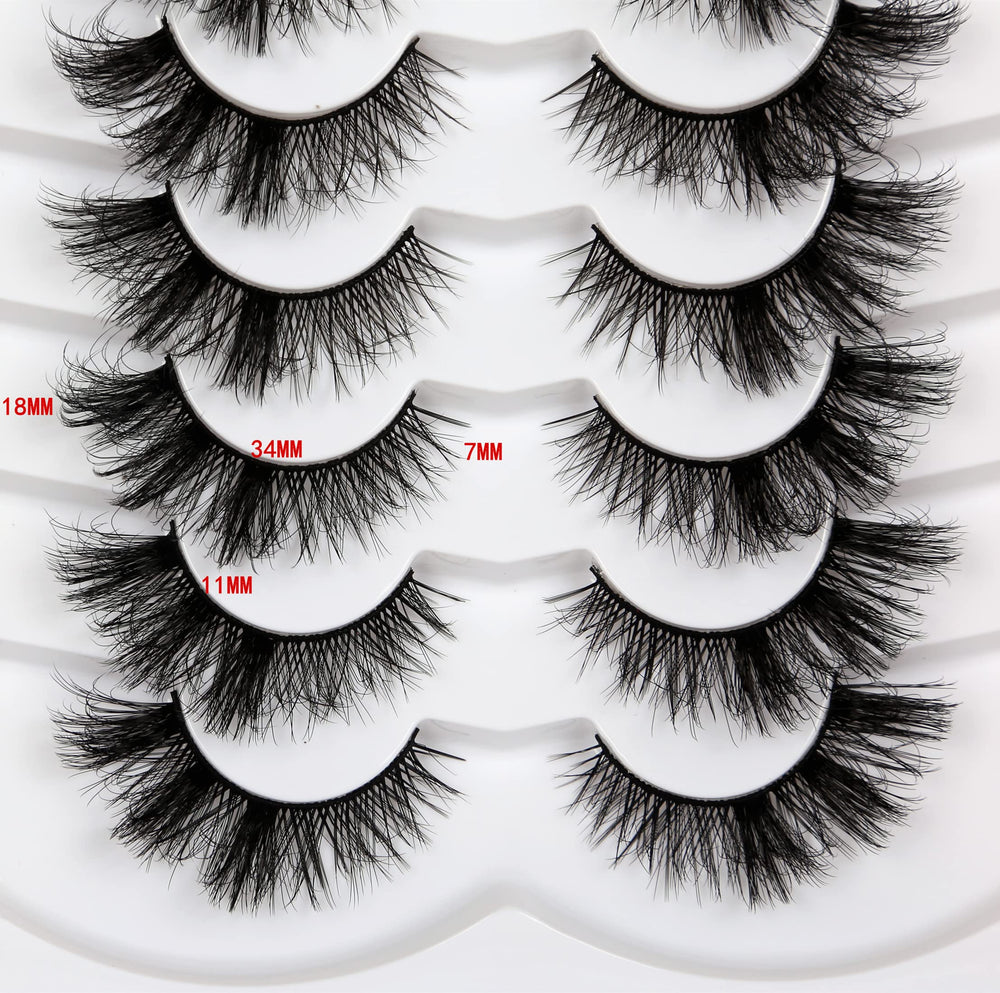 Pooplunch 8D Cat Eye Lashes winged outer corners for dramatic eye shape