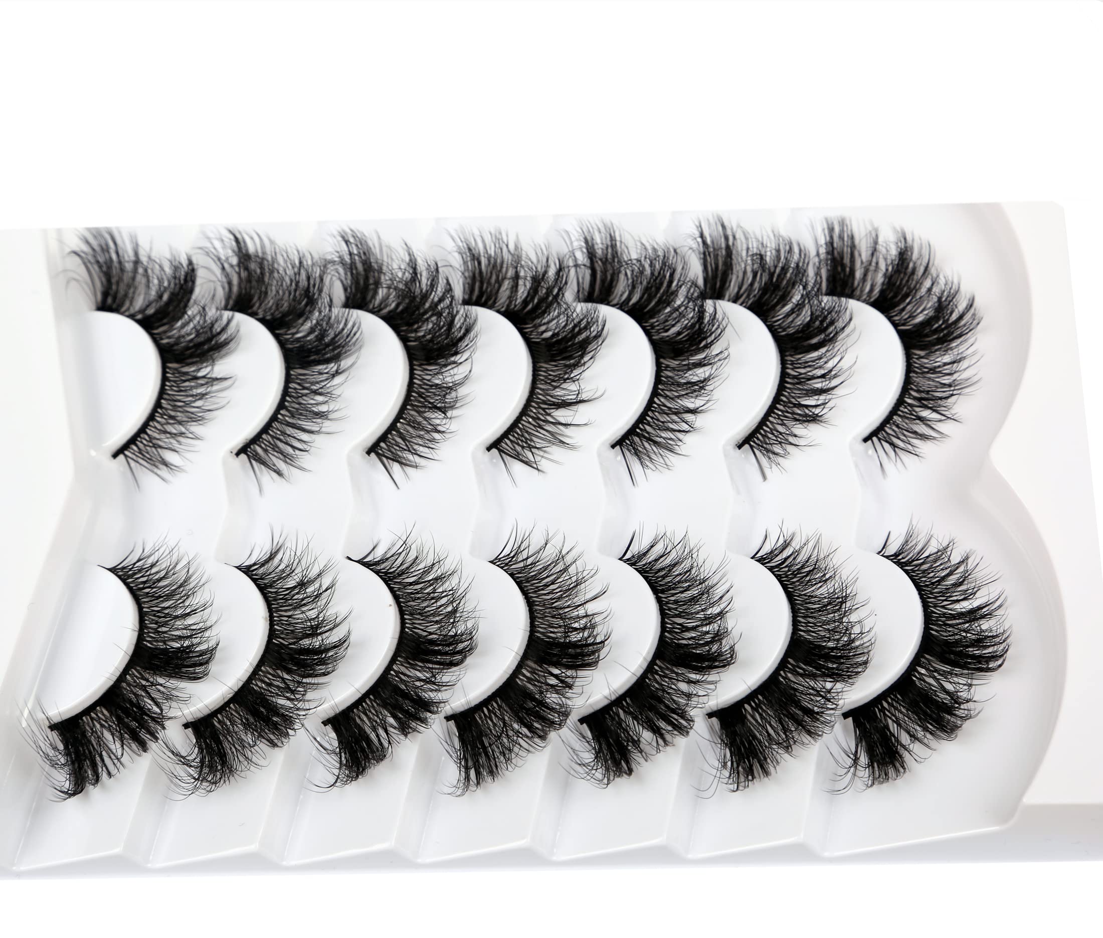Pooplunch 8D Cat Eye Lashes reusable up to 15 wears with proper care