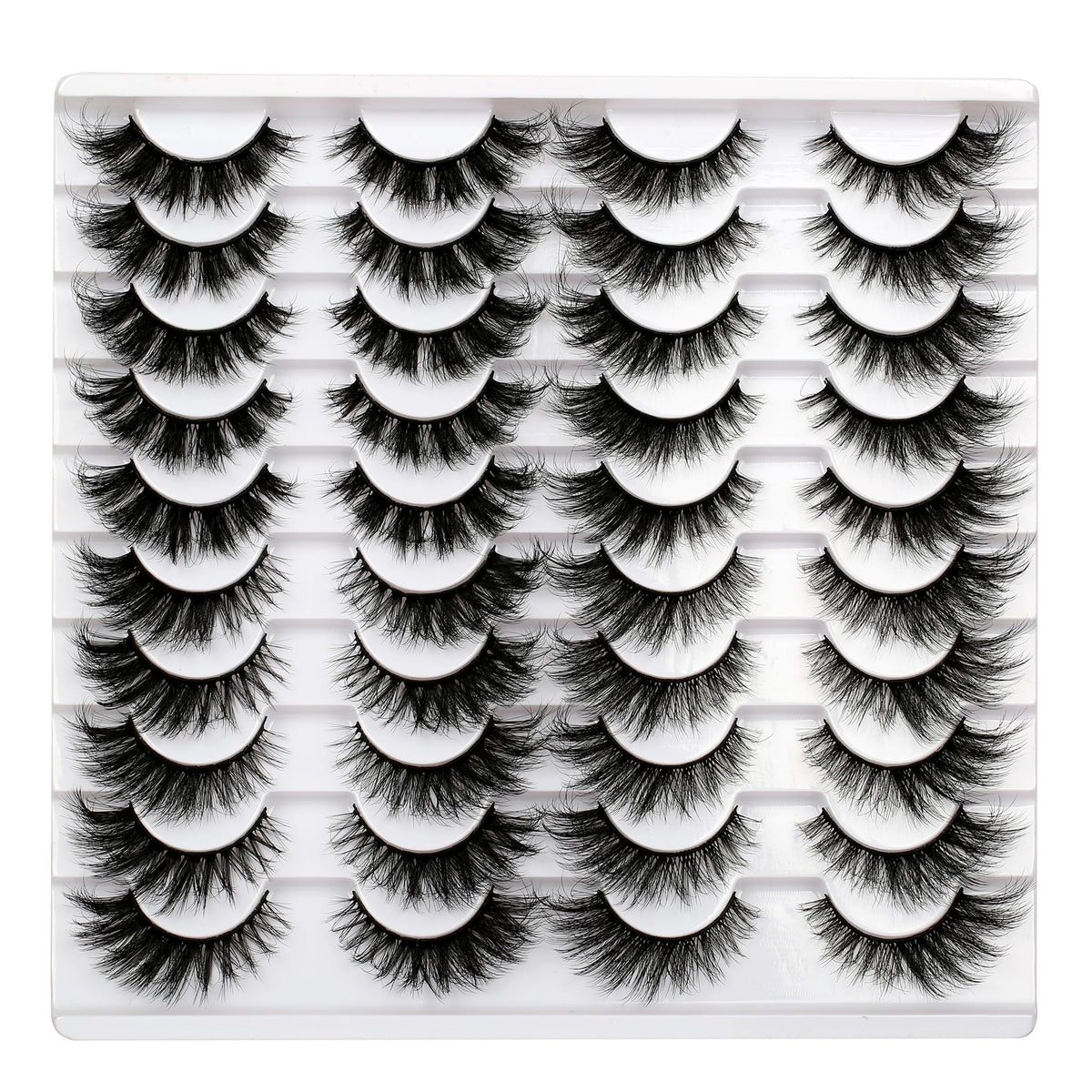 Pooplunch 8D cat-eye lashes for bold, eye-opening style that lasts all day.