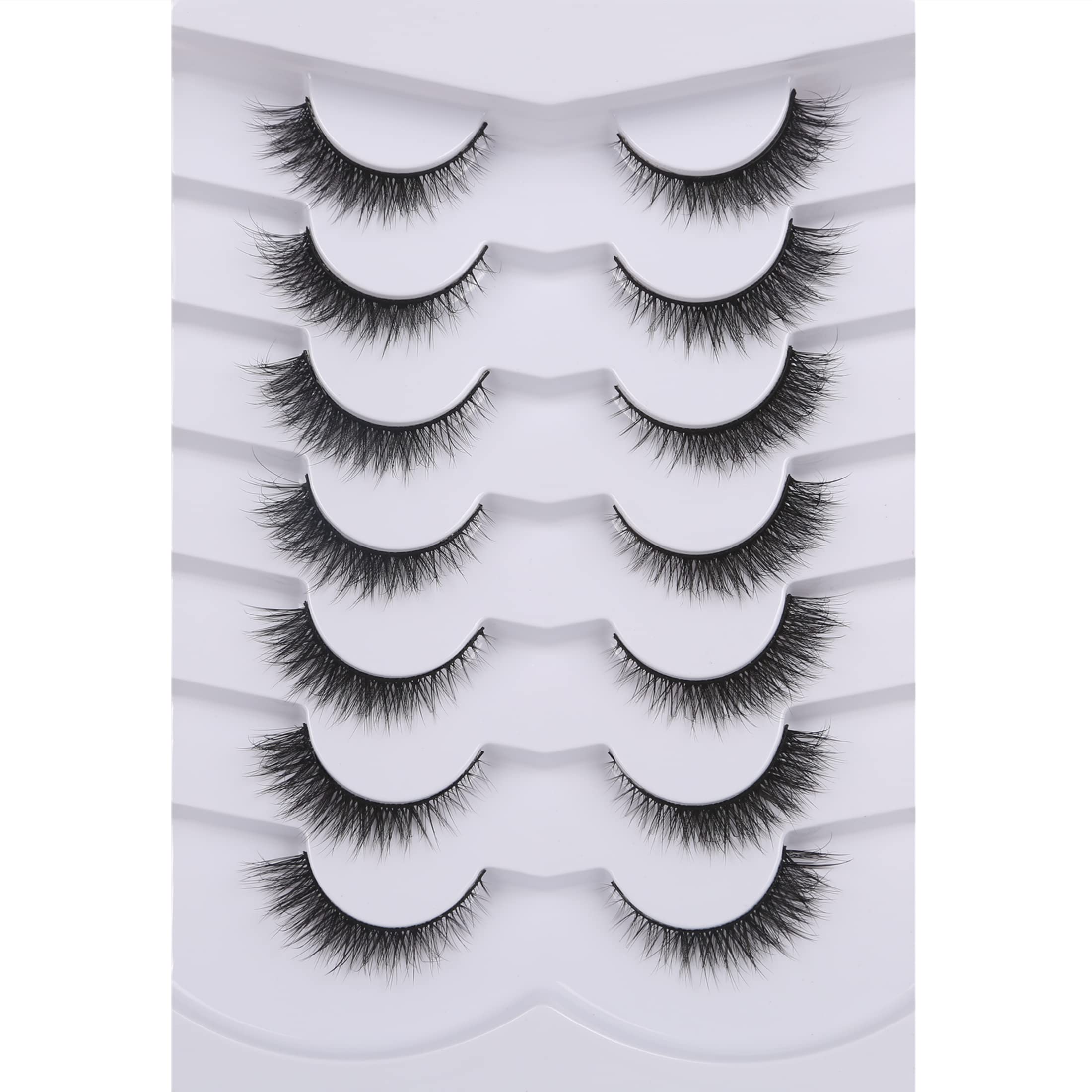 Pooplunch 8D silk lashes for full volume and feather-light wear