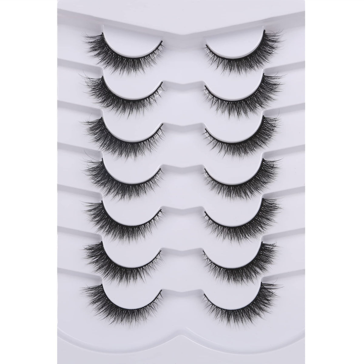Pooplunch 8D silk lashes for full volume and feather-light wear