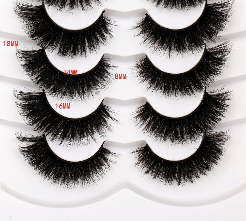Pooplunch cat-eye lashes with soft cotton band for comfort