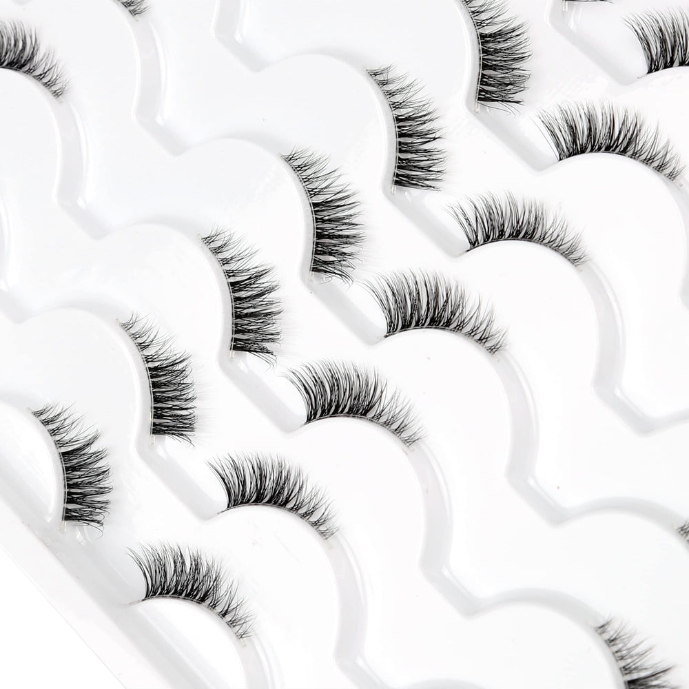 Pooplunch cruelty-free synthetic lashes for ethical beauty choices.