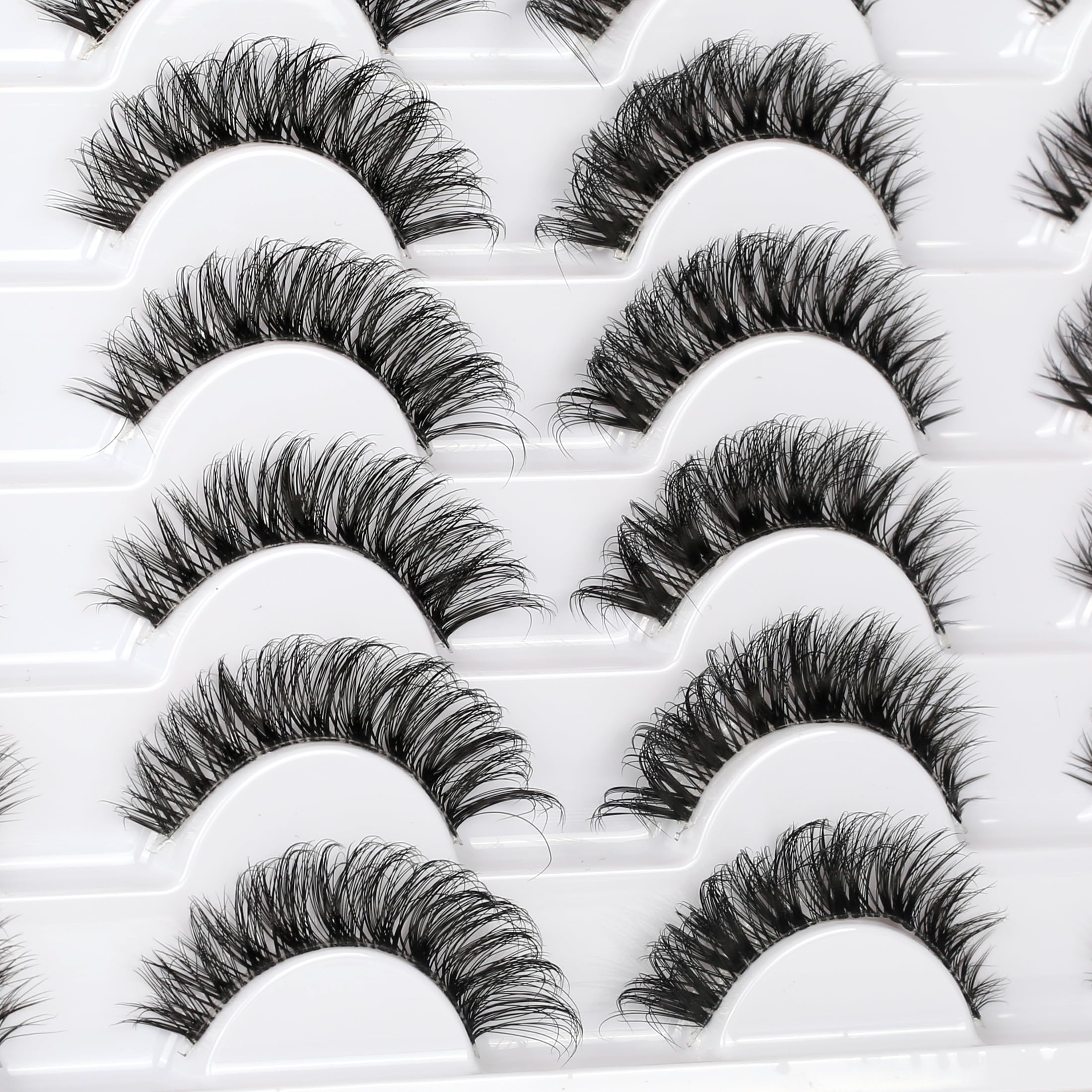 Pooplunch reusable lashes with cotton band comfortable all day.