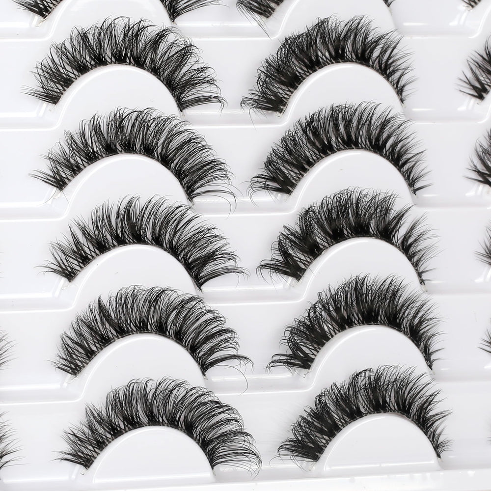 Pooplunch reusable lashes with cotton band comfortable all day.