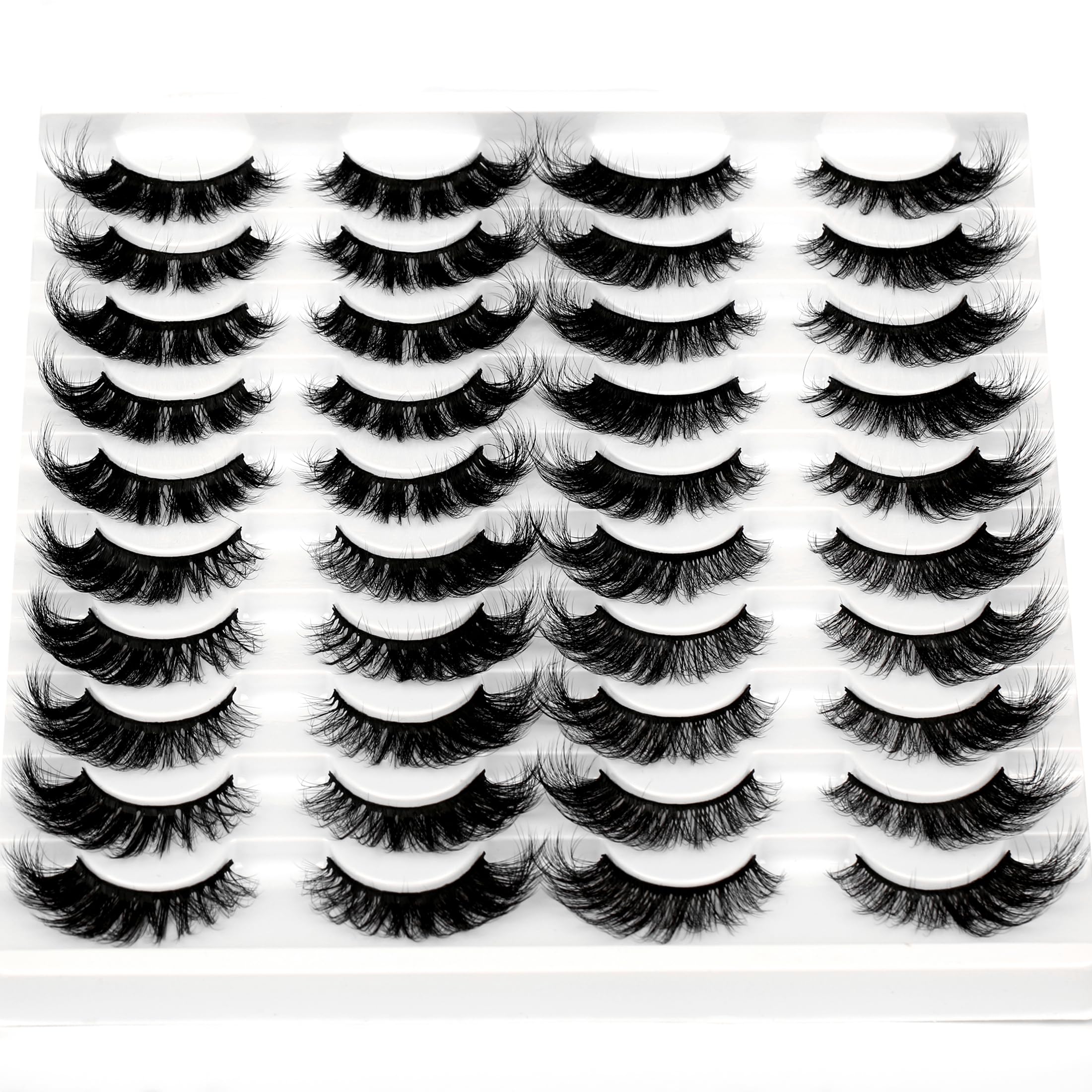 Pooplunch lashes reusable up to 15 wears with proper care.