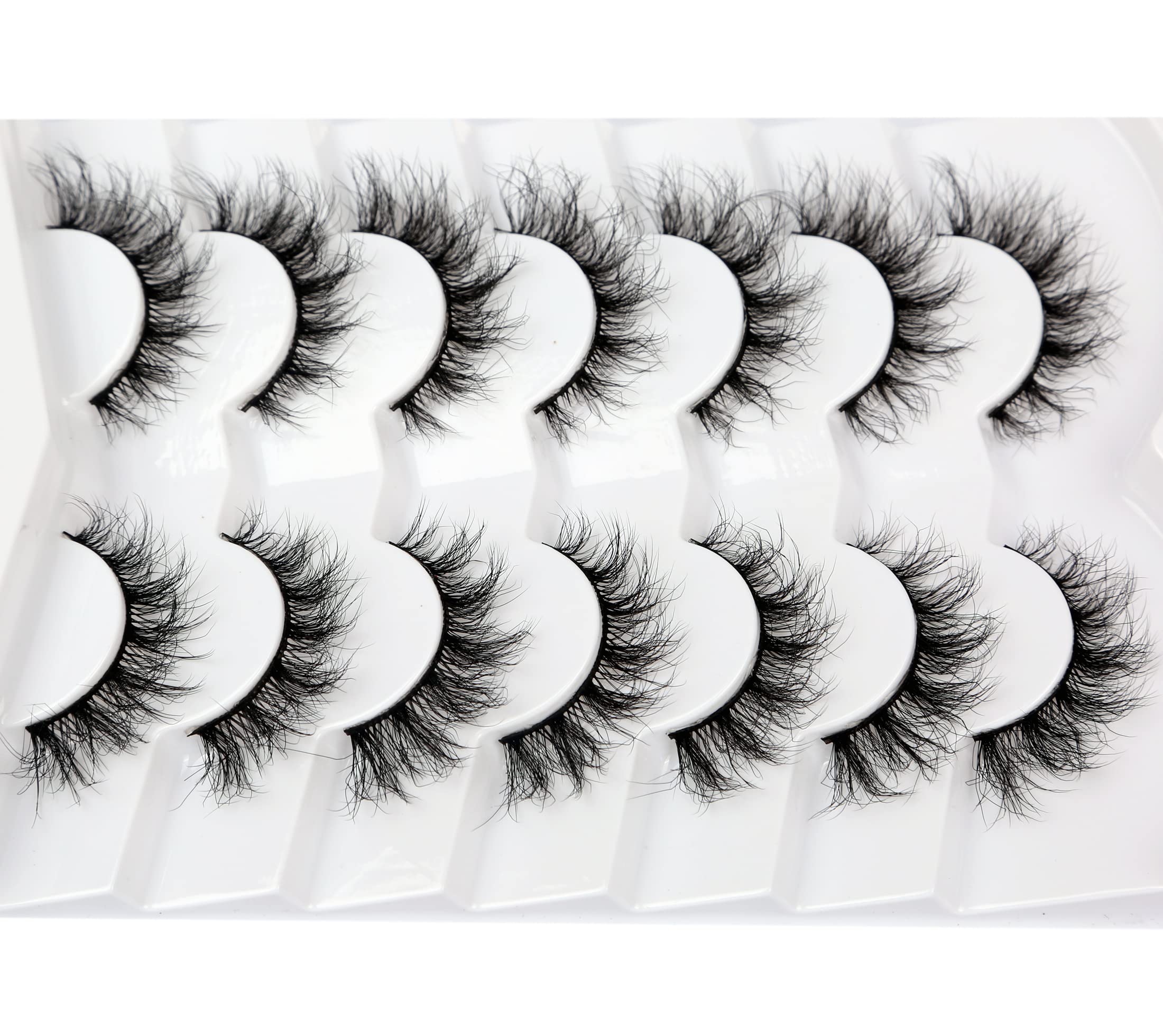 Pooplunch durable reusable lashes up to 15 wears with proper care.