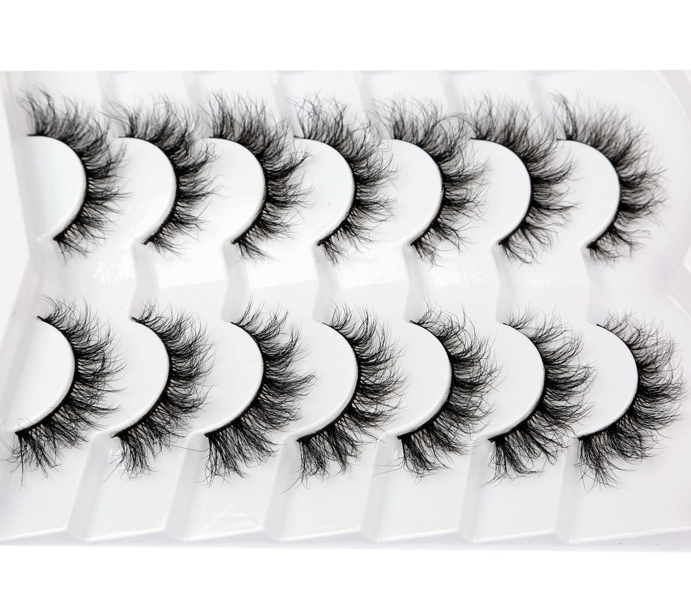 Pooplunch durable reusable lashes up to 15 wears with proper care.