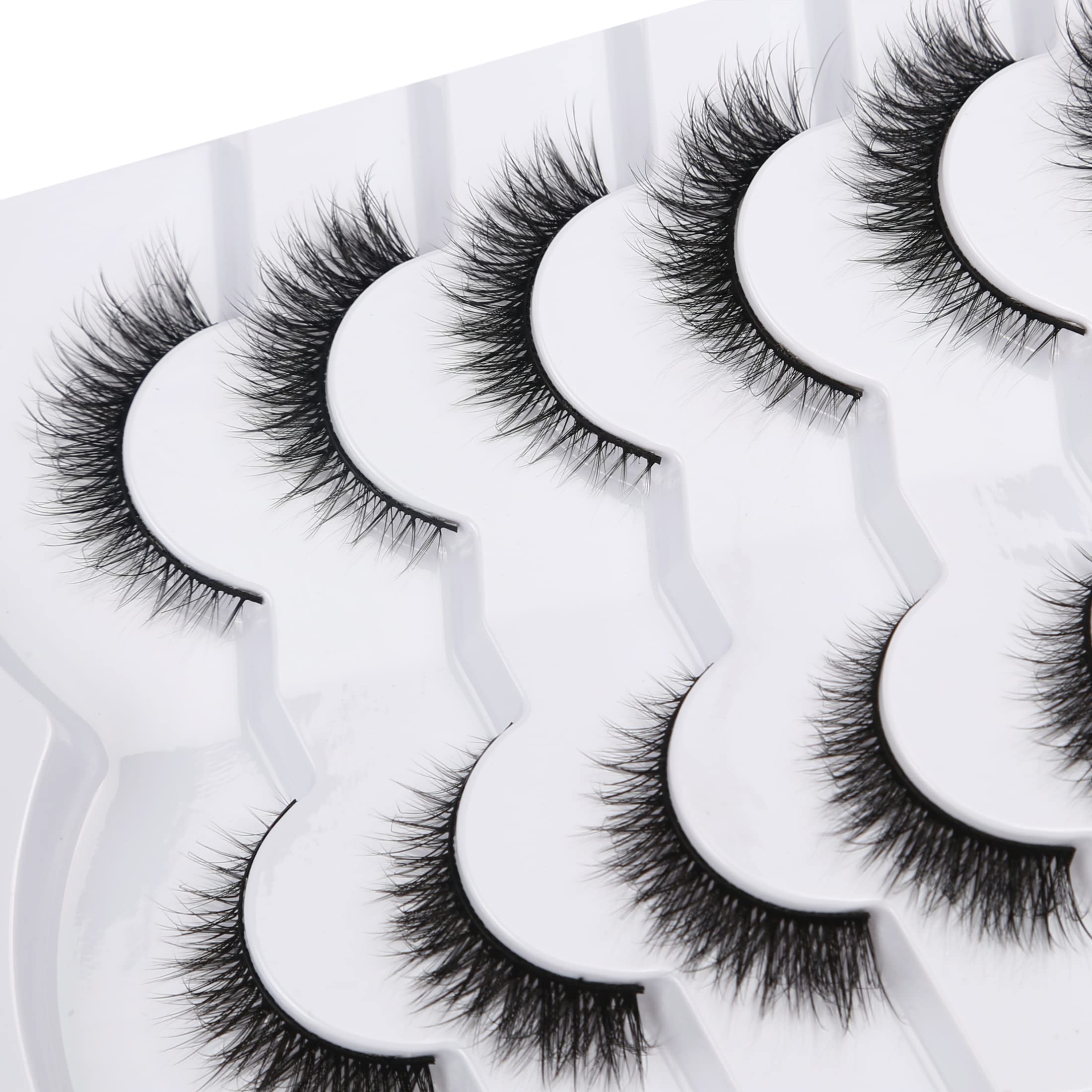 Pooplunch cotton band lashes offer comfortable, flexible wear all day