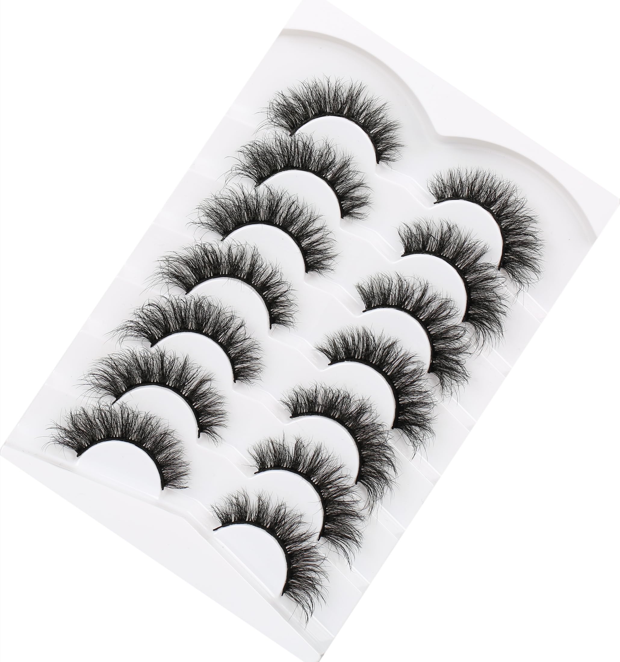 Pooplunch full-volume crossed lashes adding bold drama and deep eye contour