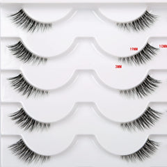 Pooplunch three-quarter short-band outer corners enhance eye shape.