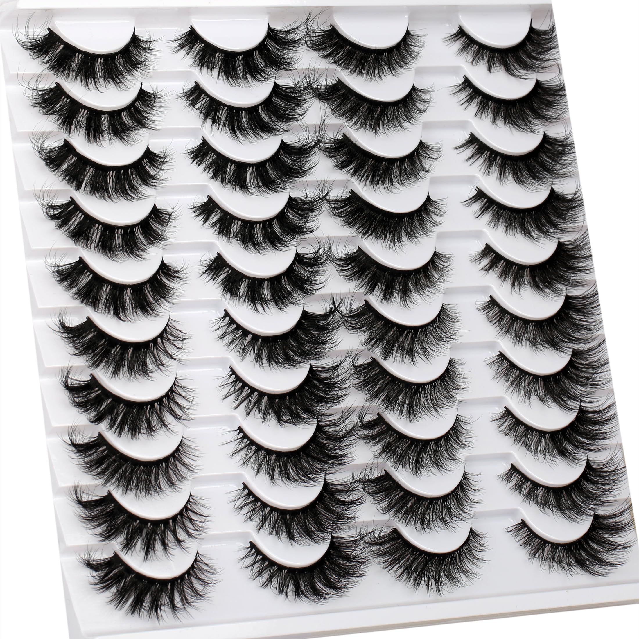 Pooplunch vegan faux mink lashes ideal for cruelty-free beauty routines.