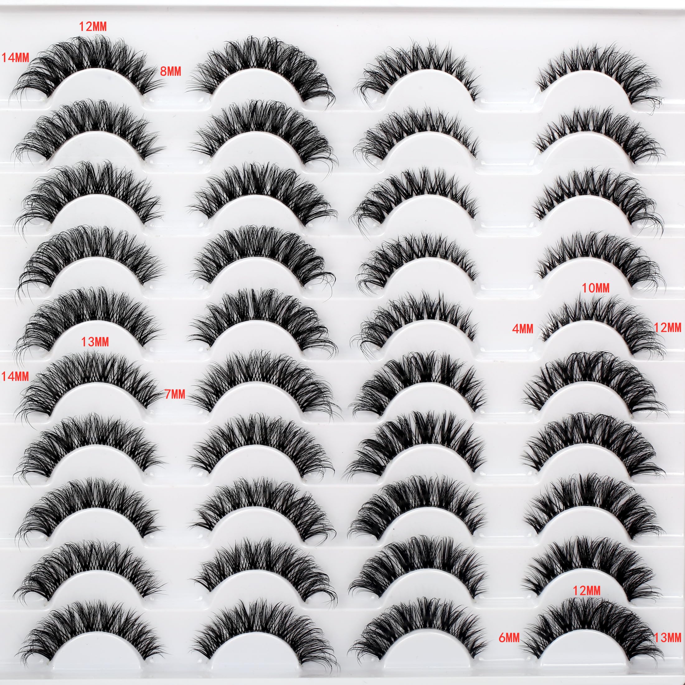 Pooplunch wispy full-volume lashes add subtle drama.