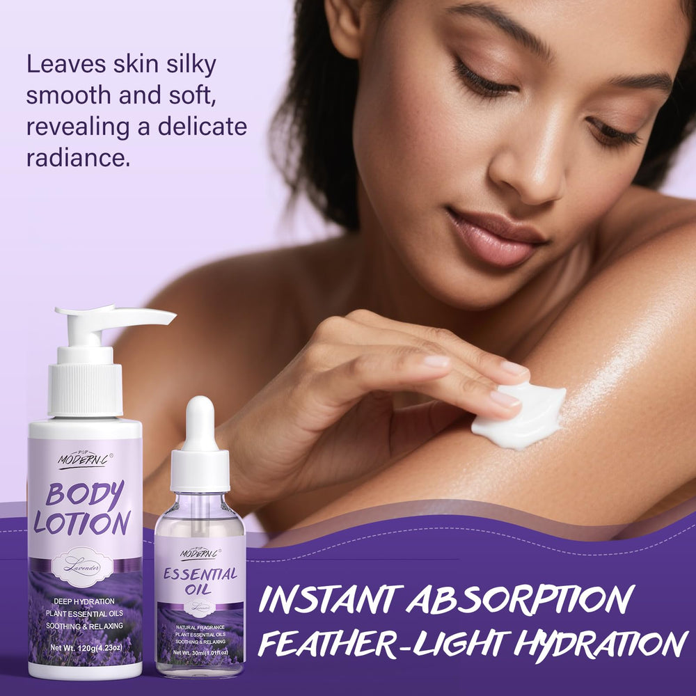 POP MODERN.C Body lotion tube delivering deep hydration and softness.