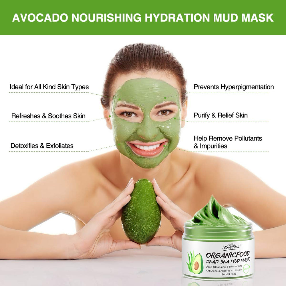 POP MODERN.C included mask brush and extractor enable clean application.