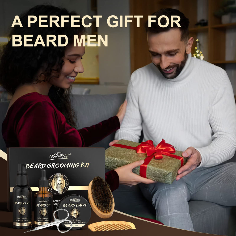 Pop Modern.C kit soins barbe quotidien: usage facile et pratique.