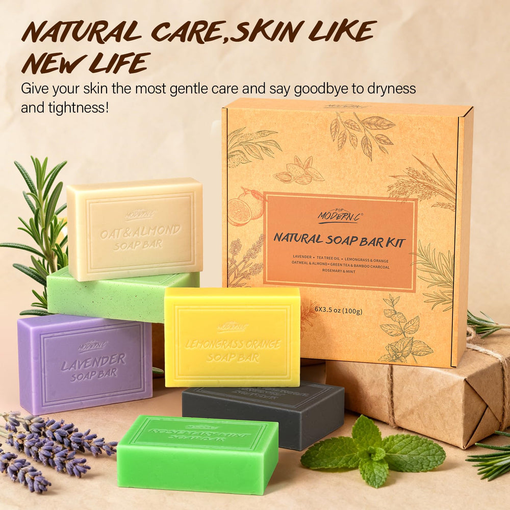 POP MODERN.C lavender soap bar for calming shower experience