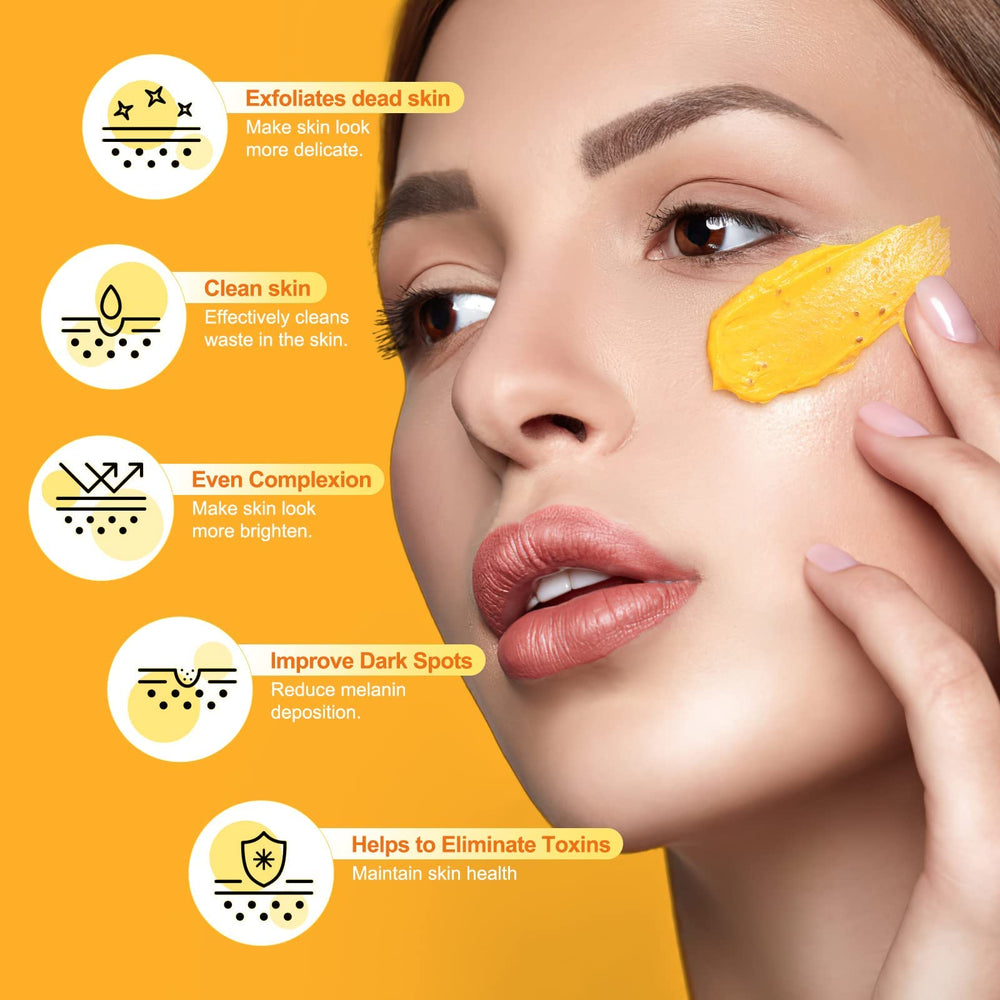 POP MODERN.C walnut shell exfoliant particles for gentle abrasion