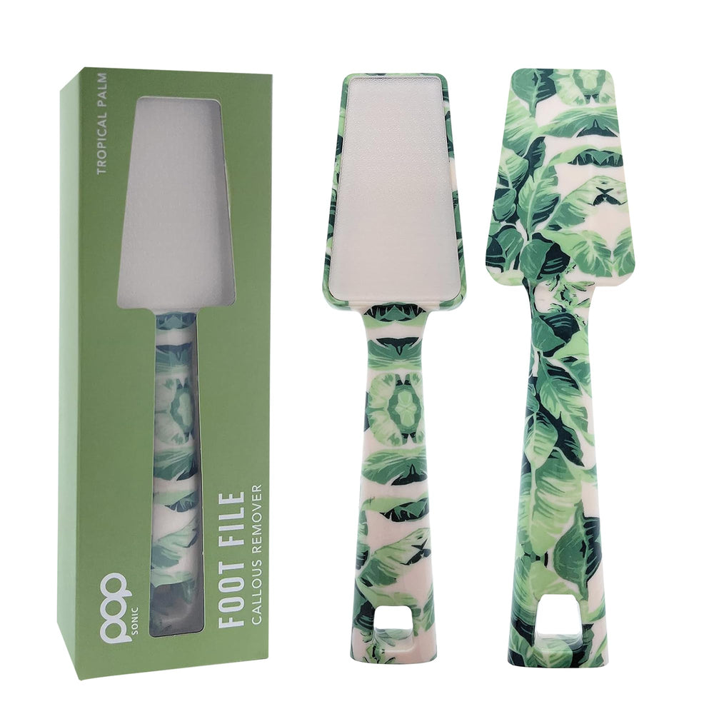 Pop Sonic Foot Callus Remover Scraper compact and hygienic for at-home pedicures.