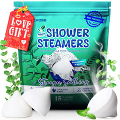 POPCHOSE chocolate-shaped shower steamer for a relaxing home spa moment.