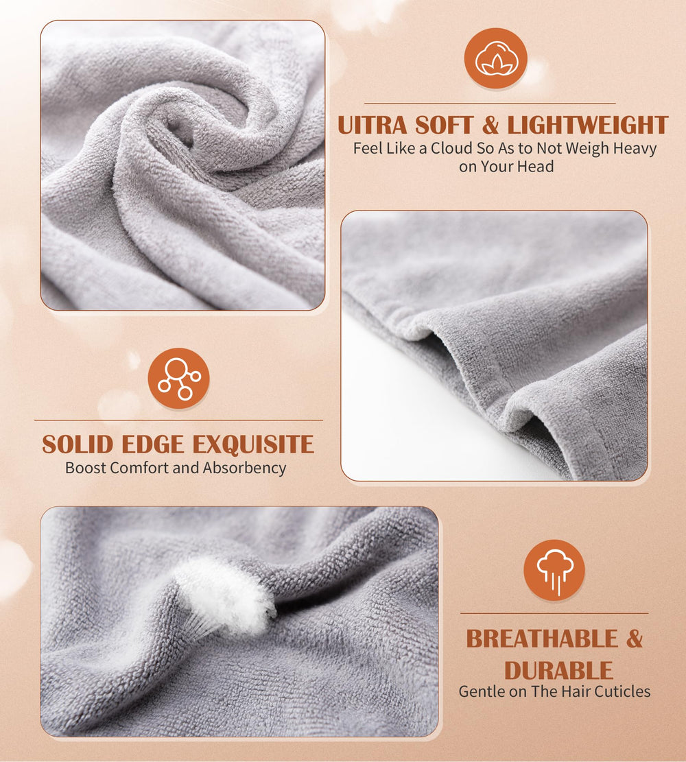 POPCHOSE soft ultra-absorbent towel is lightweight for travel and gym.