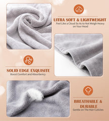 POPCHOSE soft ultra-absorbent towel is lightweight for travel and gym.