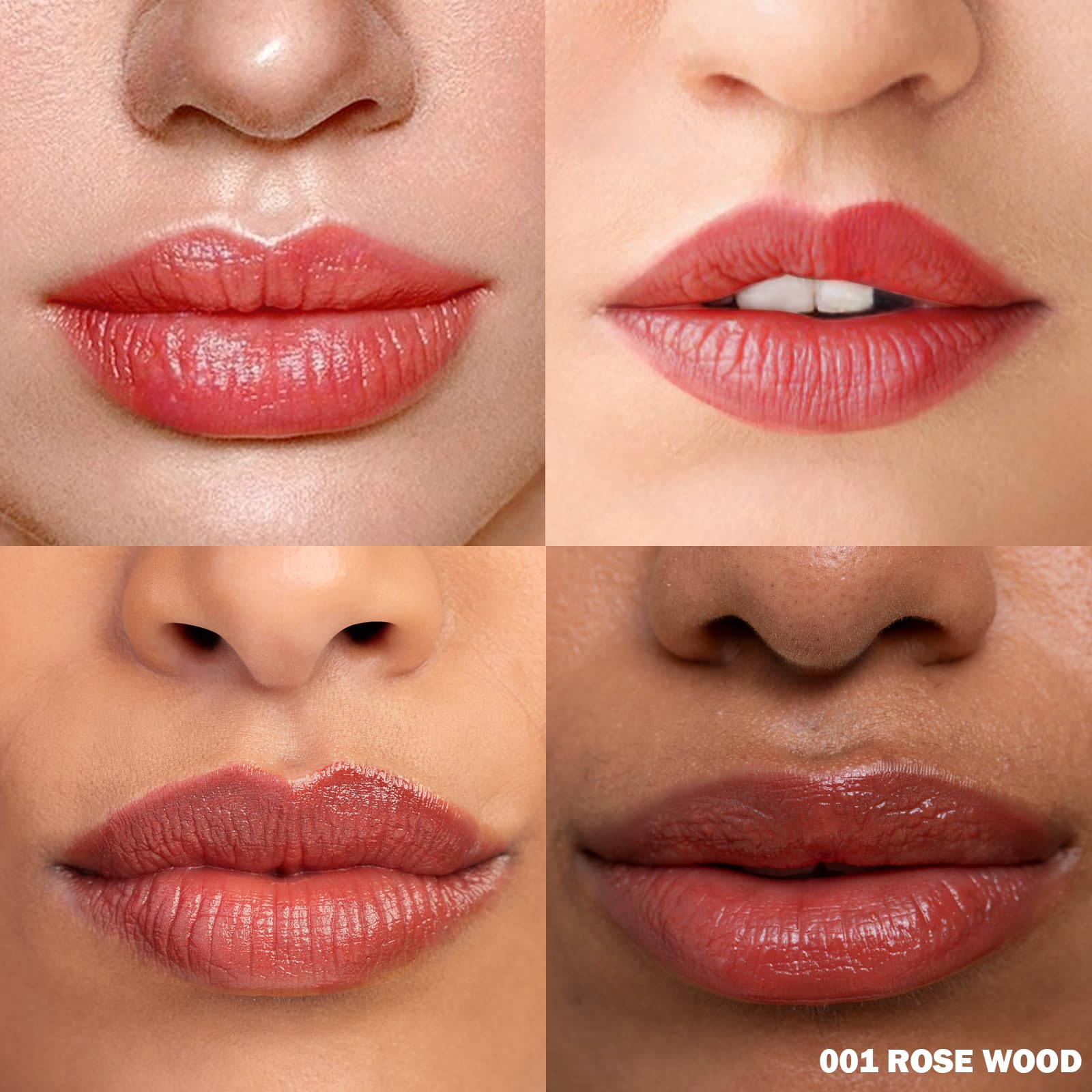 Popcode Peel Off Lip Stain application swipe demonstrating easy, even color application