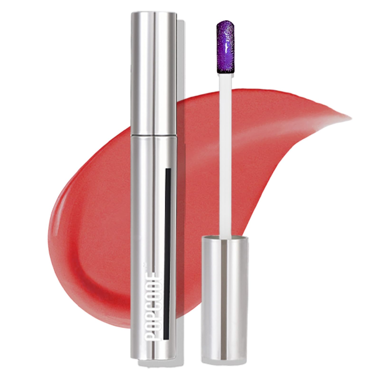 Popcode Peel Off Lip Stain bottle close-up showing premium packaging and long-lasting color