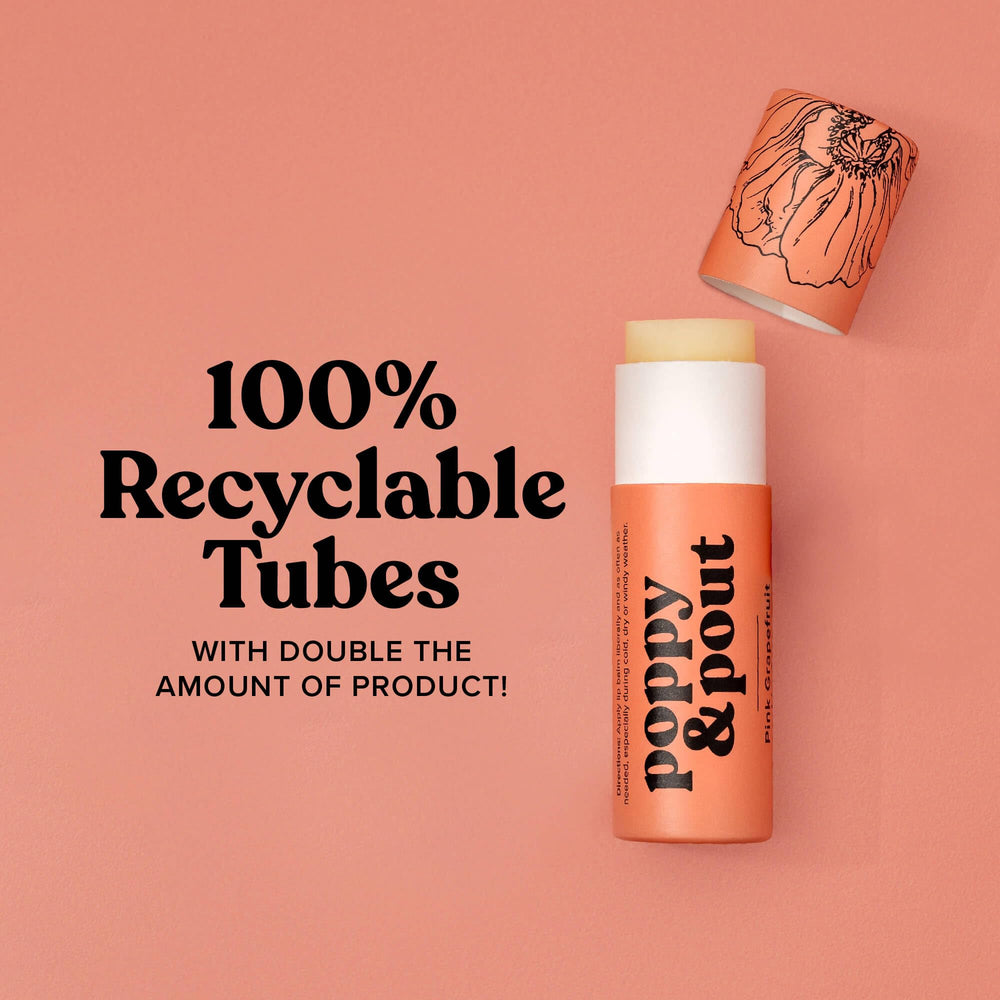 Poppy & Pout Leaping Bunny cruelty-free certification sign.