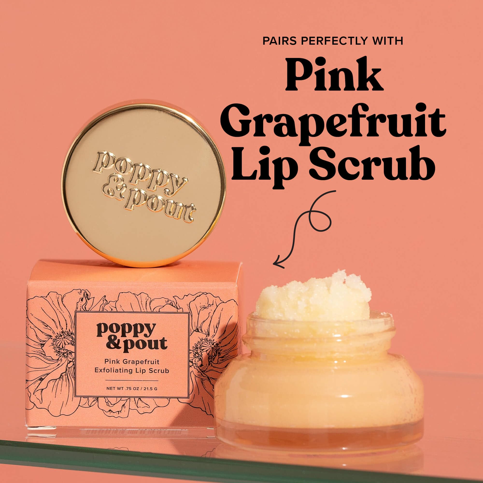 Poppy & Pout USA-made lip balm by a small independent team.
