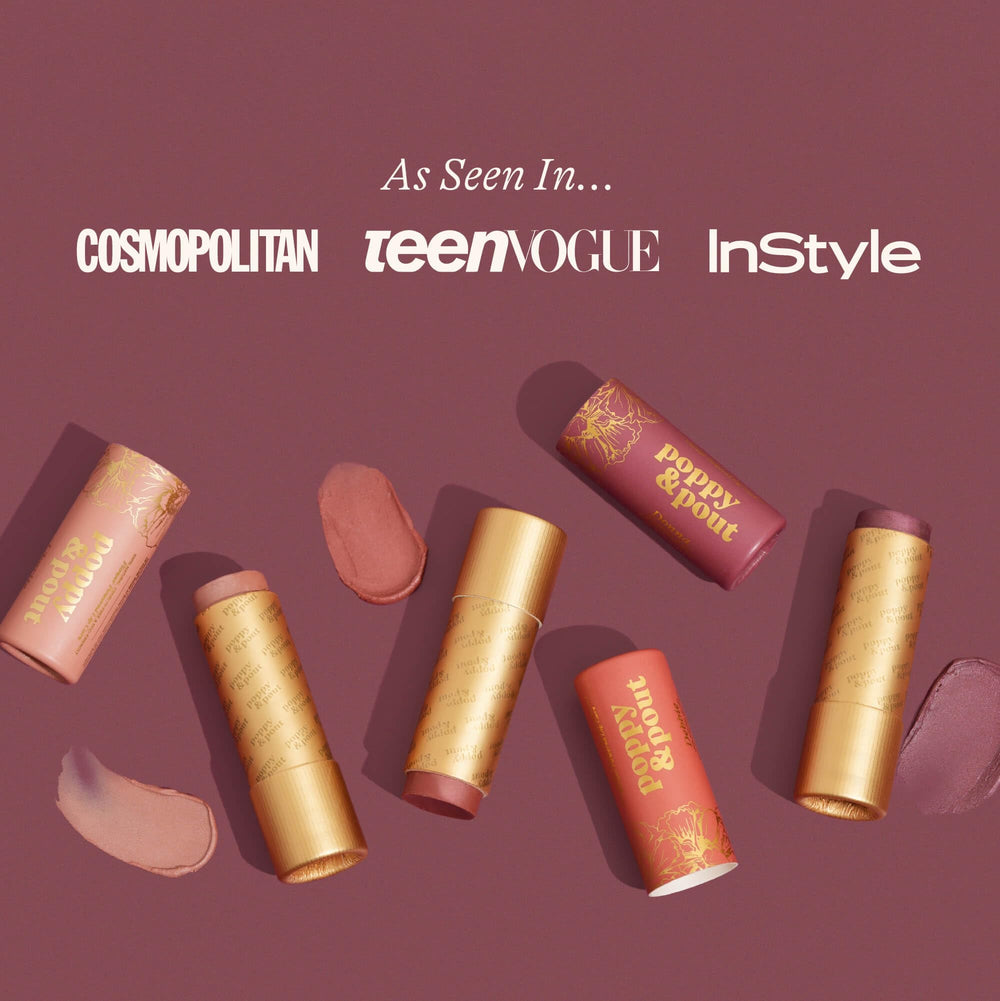0.30 oz tube size highlights generous product per tint.