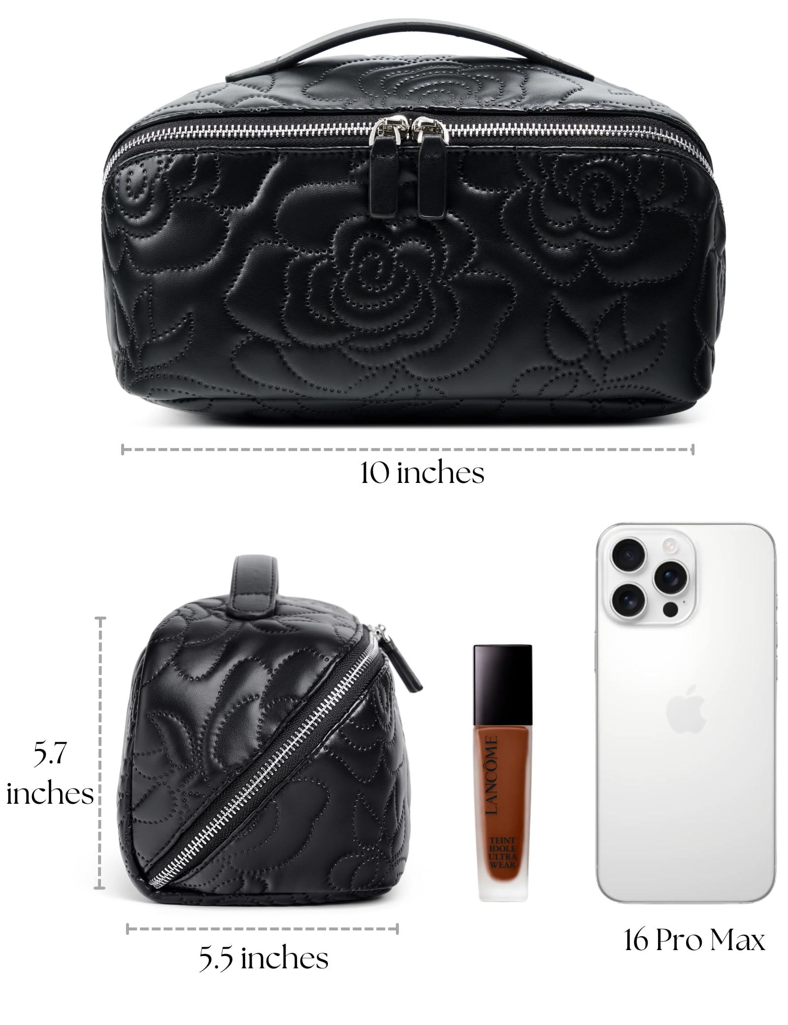 Popvibe Dividers and Snap Pocket prevent shifting during travel