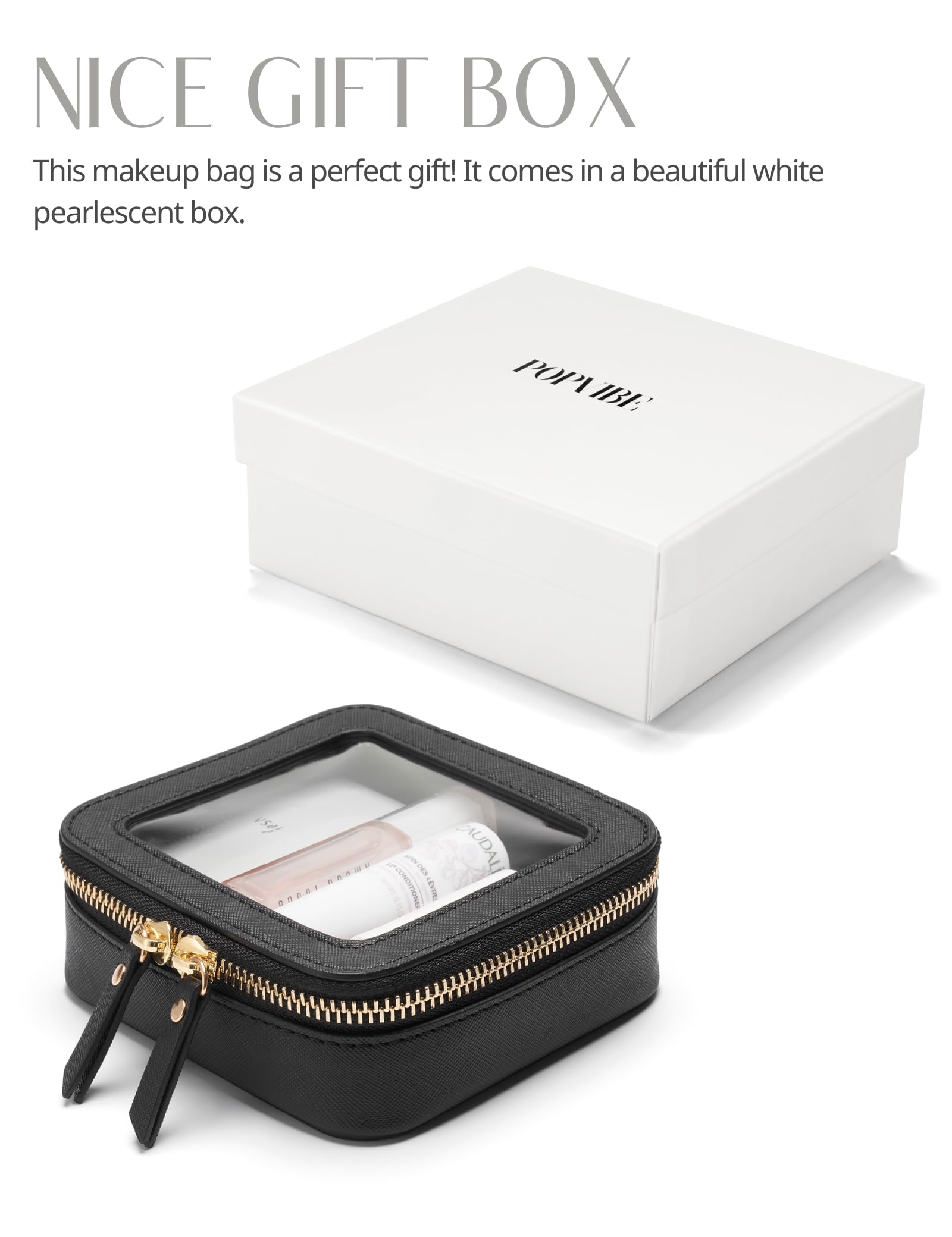 Popvibe on-the-go design fits into purses or backpacks for daily use.