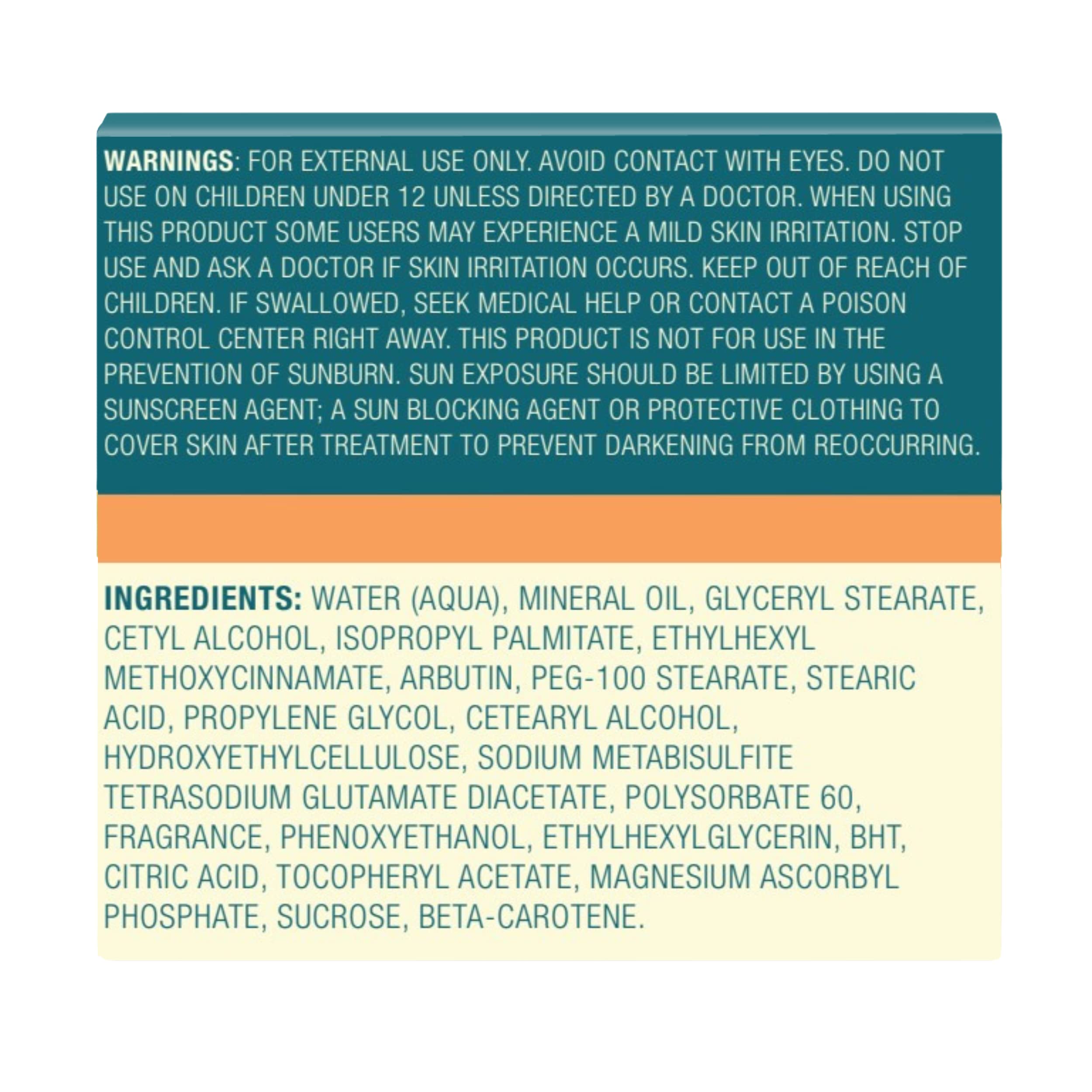 Porcelana daily use for sun and age spot support