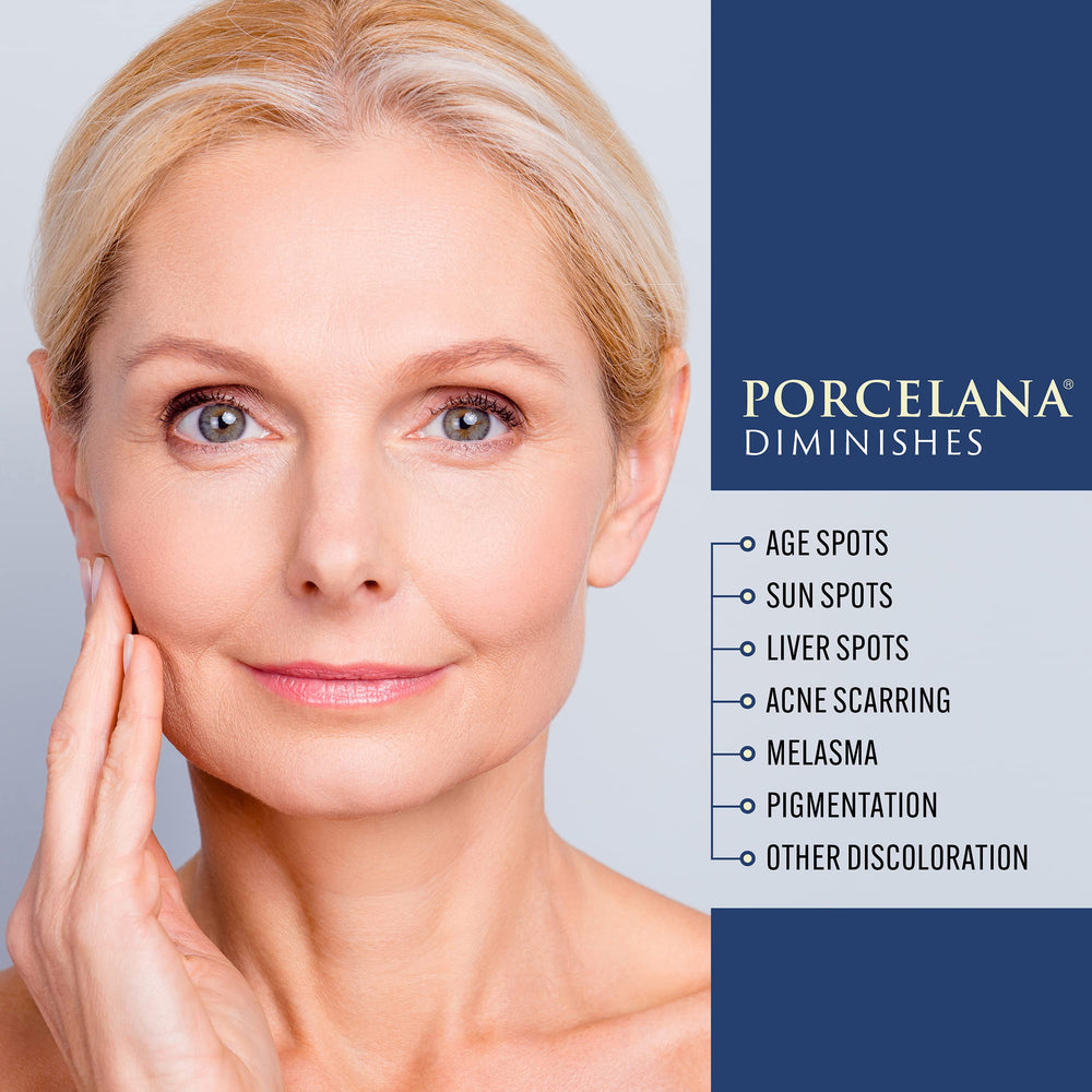 Porcelana Nighttime Hydration Cream glow effect promotes a radiant complexion