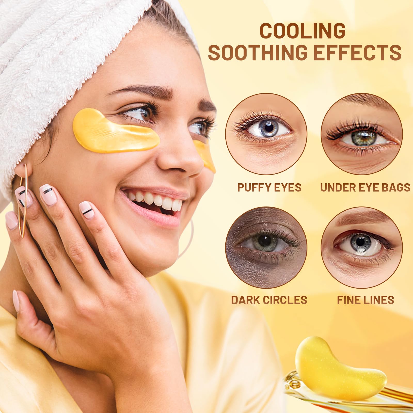 POSTA eye mask ingredients include collagen and hyaluronic acid for hydration