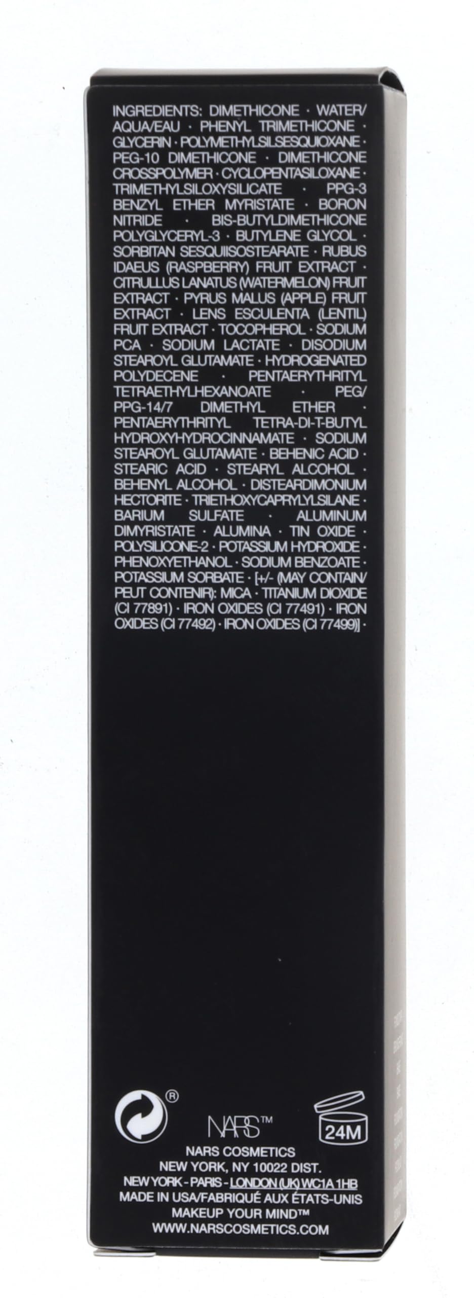 Pousutong NARS Mont Blanc full packaging highlights premium design.