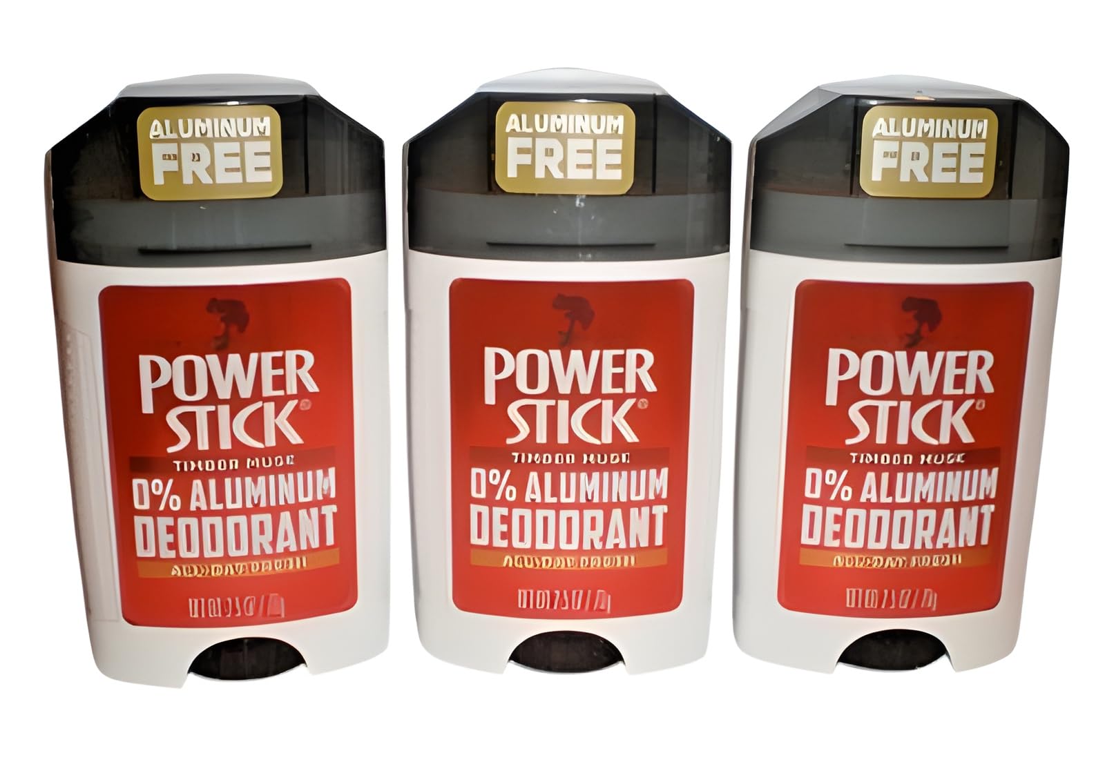 Power Stick gym bag packaging demonstrates travel-ready deodorant solution.