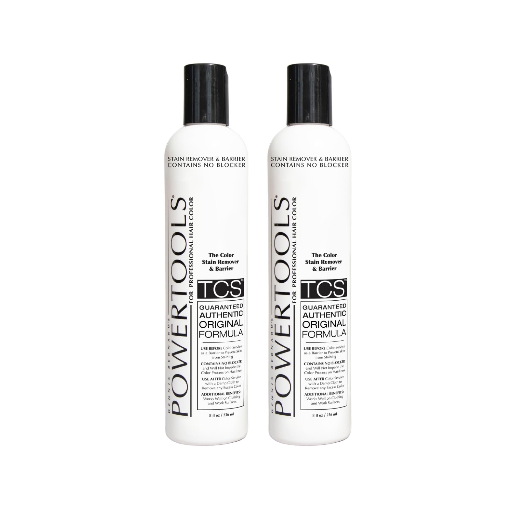 PowerTools TCS barrier-cream-application protects the hairline from staining during color