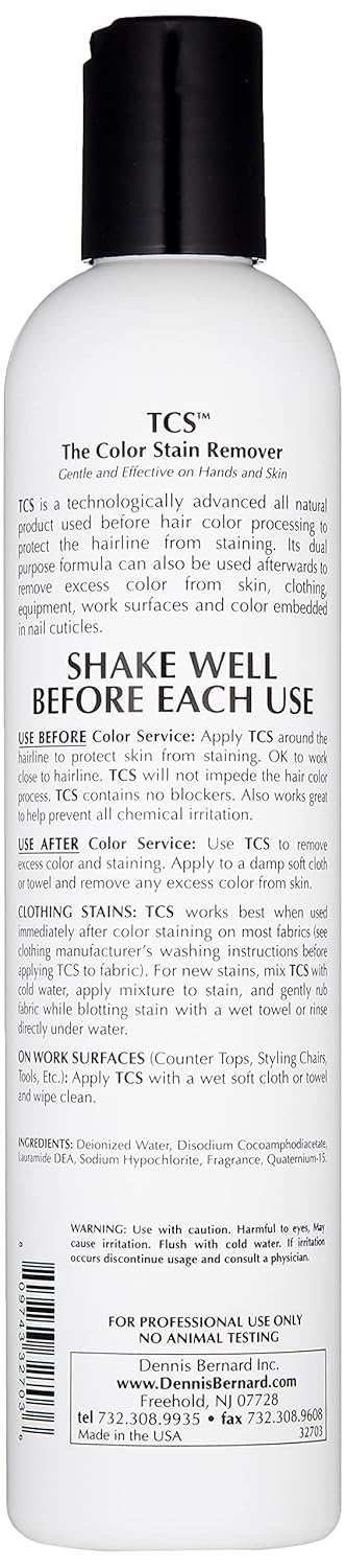POWERTOOLS TCS before-color application protecting the hairline during dyeing.