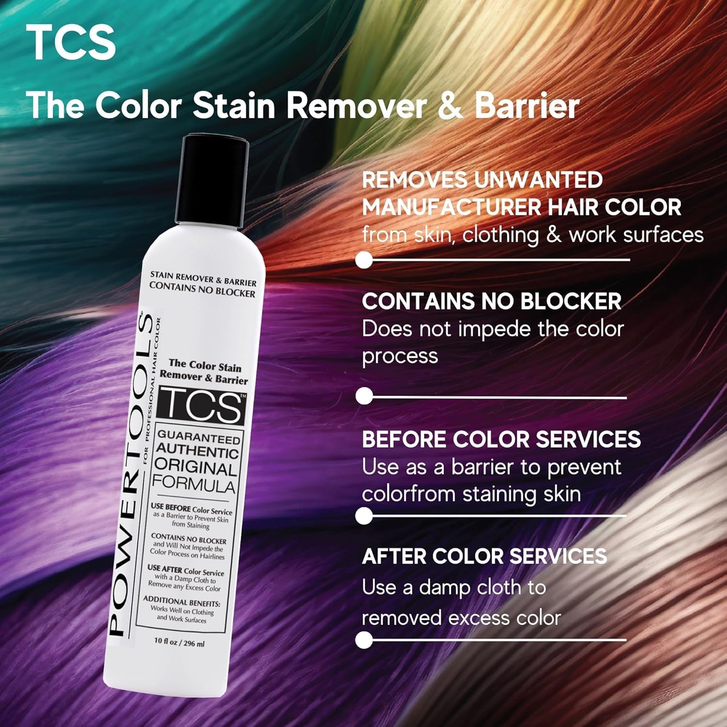 PowerTools TCS Shake Well Before Use ensures even barrier application before color