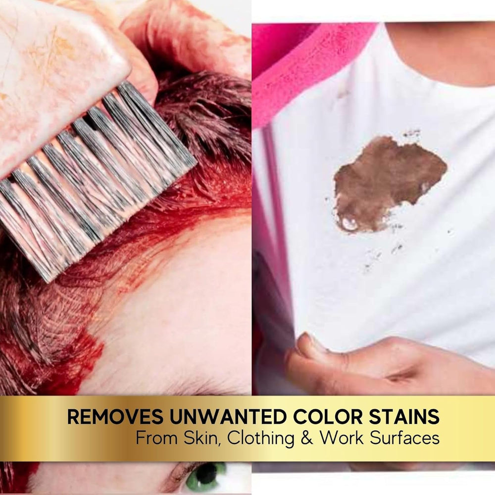 POWERTOOLS TCS barrier cream protects skin and surfaces from dye contact.