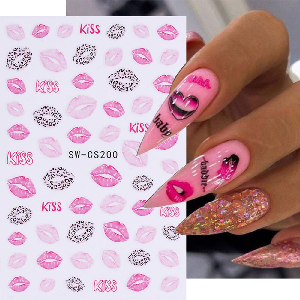 POWPOP 3D self-adhesive nail stickers for quick decorating