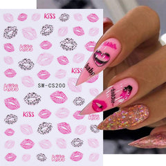 POWPOP 3D self-adhesive nail stickers for quick decorating