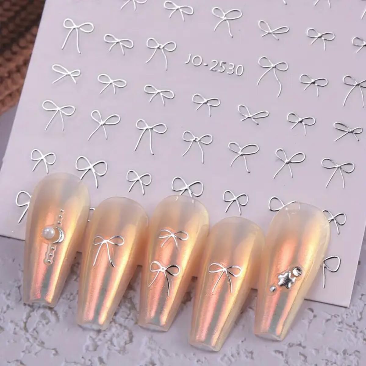 Powpop 6-sheets bow line decals offering versatile design options.