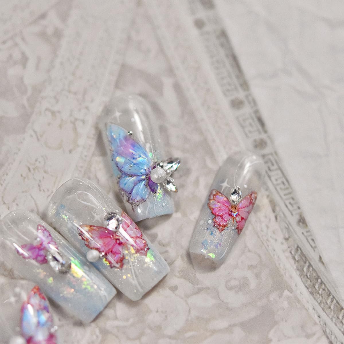 Powpop easy-apply decals simplify quick manicures with minimal effort