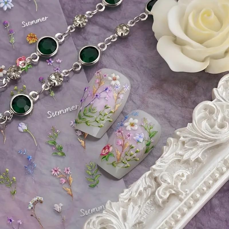PowPop dreamcatcher nail stickers create boho accents on nails with easy application.