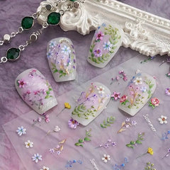 PowPop letter design nail stickers offer chic typography accents for personalized manicures.