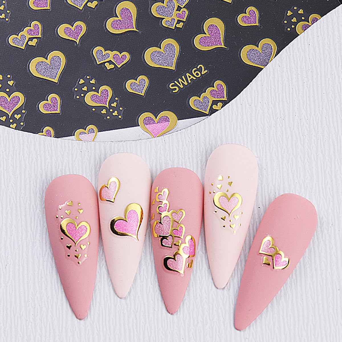 POWPOP versatile nail art stickers for home or salon use