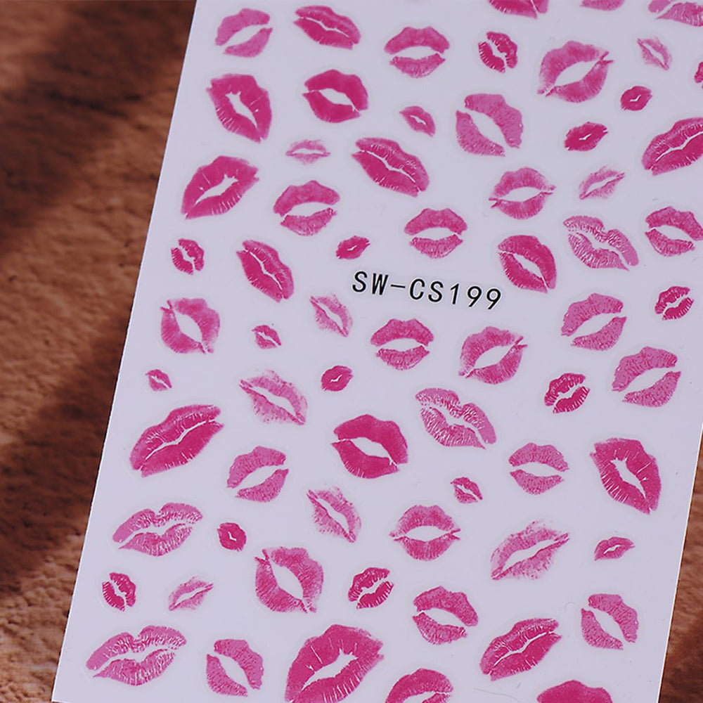 POWPOP valentines day decals for easy DIY manicures